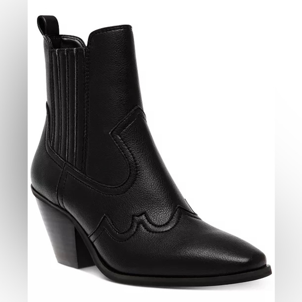 DV Dolce Vita Women's Brazos Block-Heel Western Booties | 7 US